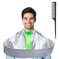 Hair Cutting Capes for Adults, Professional Haircut Cape Umbrella Waterproof Salon Barber Cape Hairdressing Apron, with 1PCS Black Comb