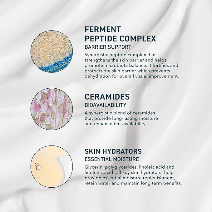 Prequel Skin AM/PM Modern Moisturizer – Hydrating Face Cream with Peptides, Ceramides & Glycerin for Dry, Sensitive, or Combination Skin – Non-Greasy Moisturizer for Barrier Support