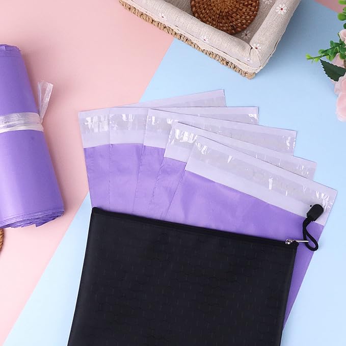 Sanitary Disposal Bags Pack of 200,Sanitary Napkin Disposal Bags Purple Opaque Bags 7x12 inches Feminine Personal Disposal Bags for Tampons,Sanitary Pads,Sanitary Liners(with 2pcs Storage Bag)