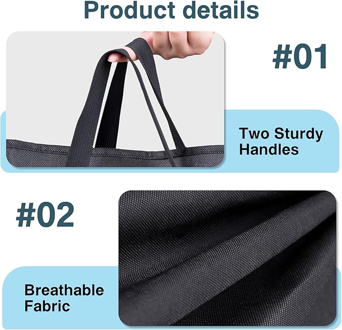 SLEEPING LAMB 72'' Bridal Wedding Gown Dress Garment Bag 15'' Gusseted Garment Cover Shoe Pockets Travel Garment Storage Bag for Prom, Evening Gowns, Black