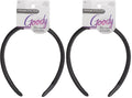 GOODY SOFT PADDED HEADBAND 1CT BLACK (Pack of 2)