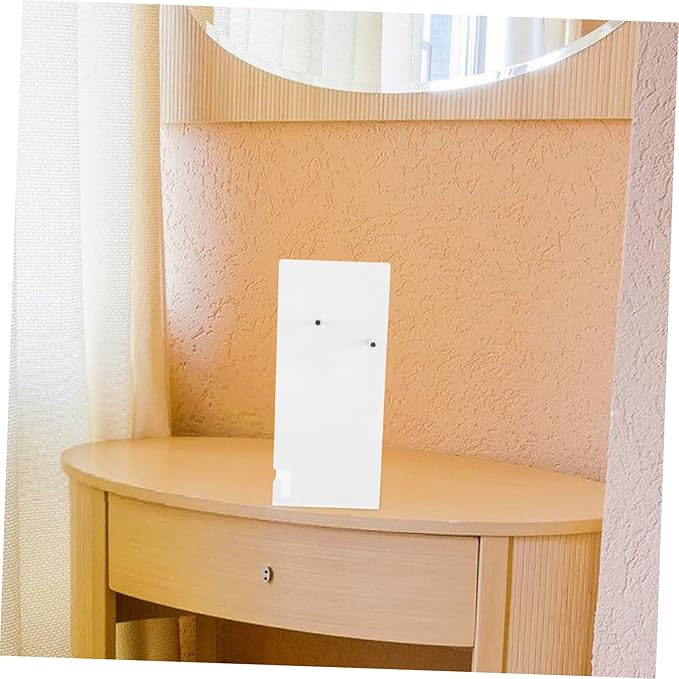 Hair Dryer Holder Wall Mounted Bathroom Hair Tool Organizer Storage Rack for Blow Dryers and Styling Tools White