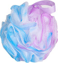 Urbanstrive Shower Bath Sponge XL 75g Soft Shower Loofahs Balls for Body Wash Men Women Bathroom Accessories, 1 Pack, Blue-Purple
