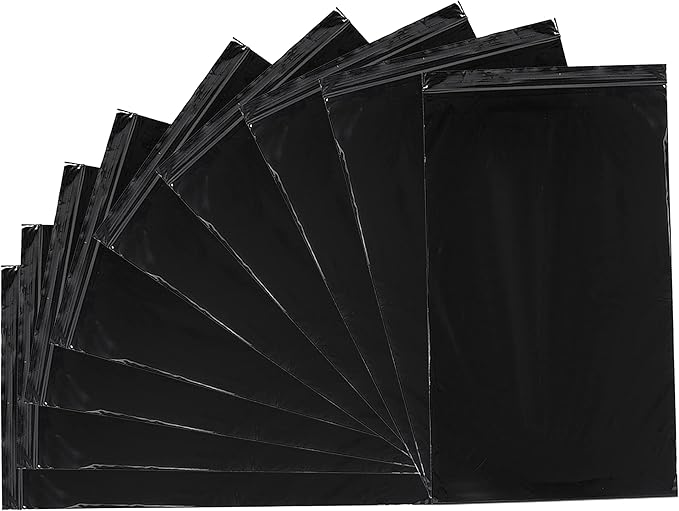 Feminine Personal Disposal Bags Refill Pack- Black Opaque Bags for Sanitary Disposal, Discreet Disposal for Tampons, Pads, and Liners (100 Refill Bags)