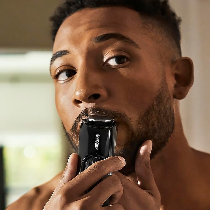 MANSCAPED® The Beard Hedger® Replacement SkinSafe® Trimmer Blade, Premium Stainless Steel T-Blade for Precision Facial Hair Trimming, 1-Pack