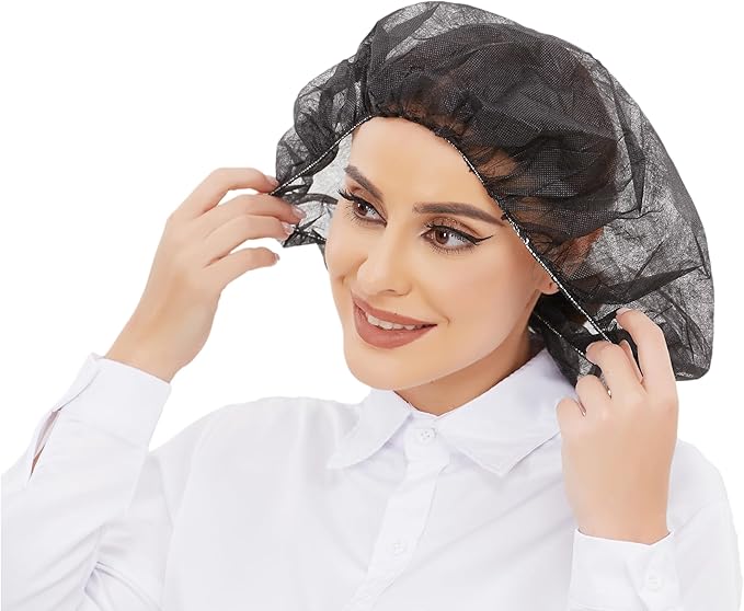 ZMDREAM Hair Nets Disposable Bouffant Cap for Food Service Beauty Latex Free