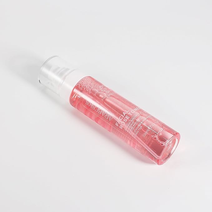 ARABESKS Rose Toner Spray 3.4 oz — Hydrating Face Mist with Hyaluronic Acid, Aloe Vera & Vitamin C, Alcohol-Free, Vegan