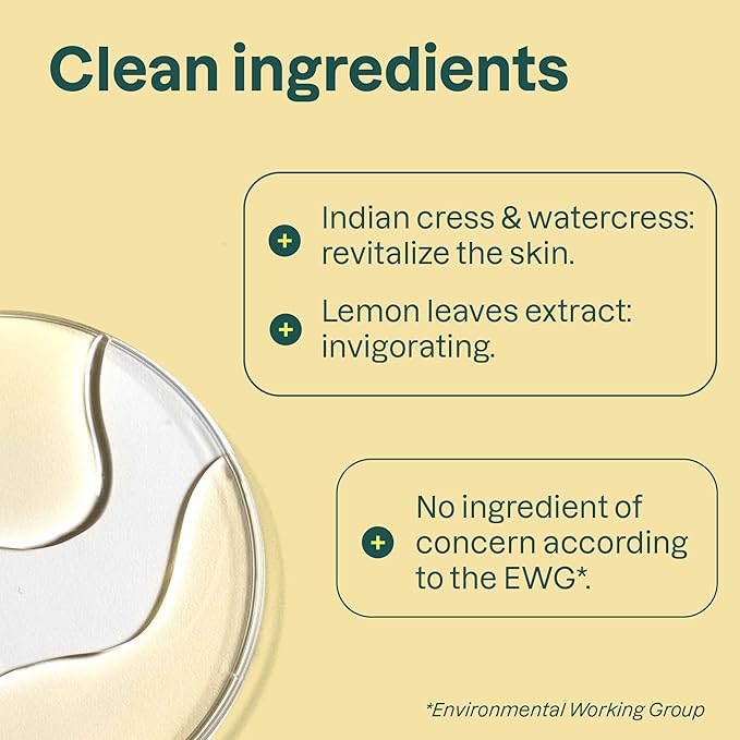 ATTITUDE Body Cream, EWG Verified Moisturizer, Vegan Moisturizing Products For Dry Skin, Dermatologically Tested, Lemon Leaves, 8 Fl Oz