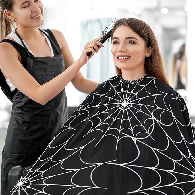 visesunny Professional Barber Cape Polyester Hair Cutting Salon Cape Apron Anti-Static Beard Bib Grooming Apron