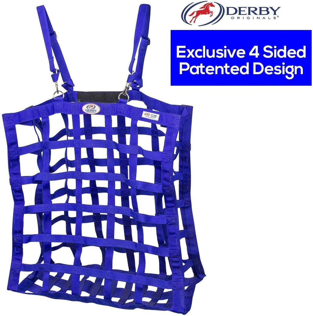 Derby Originals Easy Feeder Horse Hay Bag with Super Tough Bottom and 1 Year Warranty