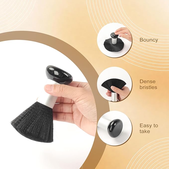 8-Piece Hair Cutting Cape Set Includes 6 Reusable 57x47 Inch Haircut Capes and 2 Cleaning Brushes Professional Hair Cape