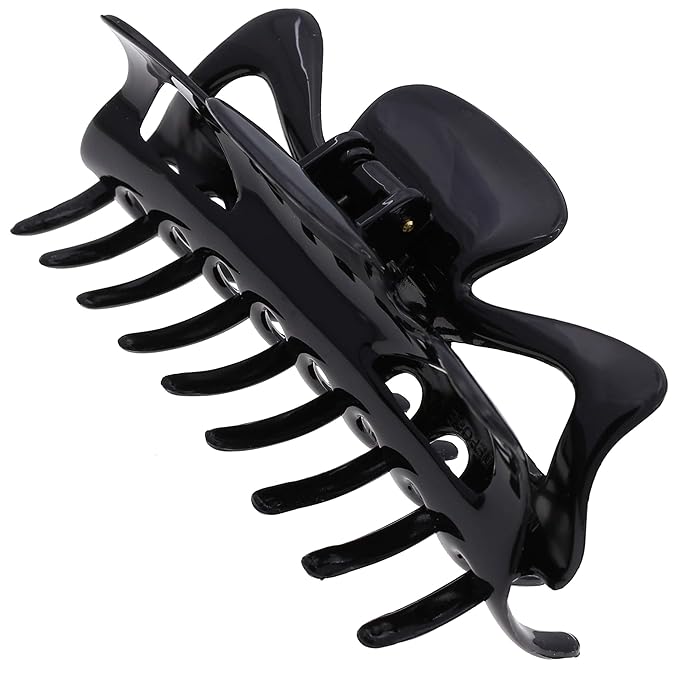 Camila Paris CP3028 French Large Hair Clips for Women Thick Hair for Long Curly Wavy Hair, Girls Hair Claw Clip, Durable Styling Big Claw Clip for Thick Hair, Strong Hold No Slip Grip, Made in France