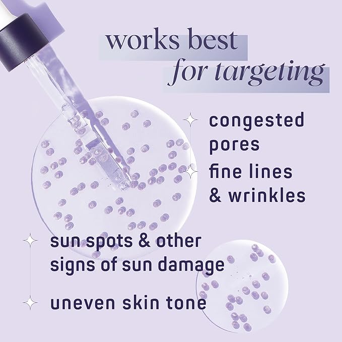 Spa Life Face Serum: REPAIR Retinol Night Serum 100 ml (3.7 oz) Smoothing, Resurfacing, Gently Exfoliating - Targets Fine Lines, Texture, Dark Spots - Boosts Cellular Turnover & Clearer Skin