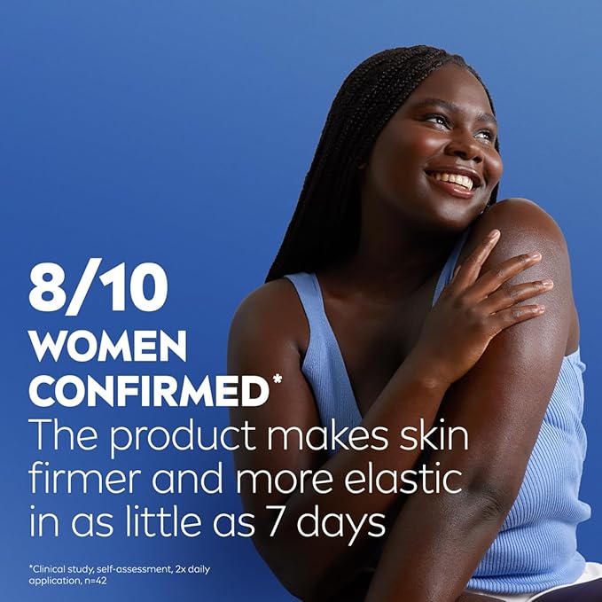 NIVEA Sheer Hydration Skin Firming Body Lotion with Q10 and Vitamin C, 72-Hour Body Moisturizer for Normal to Dry Skin, 16.9 Fl Oz Pump Bottle
