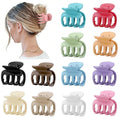 12Pcs Hair Clips for Women 1.8 Inch Small Claw Clips for Thin Hair Medium Hair Claw Clips for Thick Hair Accessories for Women Girls (Gloss Colorful)