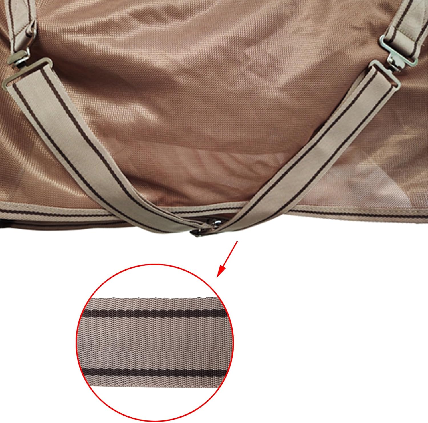 BARN & STABLE Breathable and UV Protective Tear-Resistant Mesh Horse Fly Sheet Comfy Equine Summer Sheet with Removable Web Leg Straps