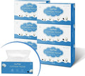 Extra Thick Disposable Face Towel, Disposable Makeup Removing Wipes, 100% USA Cotton and 100% Organic & Cruelty Free, Lint-Free Cotton Tissues for Sensitive Skin