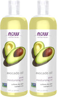 Now Foods Solutions,Avocado Oil,100% Pure Moisturizing Oil,Nutrient Rich and Hydrating,16-Ounce,(Pack of 2)