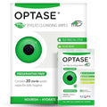 OPTASE TTO Eyelid Cleansing Wipes, 20 Count – Individually Wrapped Tea Tree Oil Eyelid Wipes – Preservative-Free Formula for Daily Use – Eye Doctor Recommended Tea Tree Eye Lid Cleanser