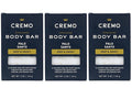 Cremo Exfoliating Body Bars Palo Santo (Reserve Collection) - A Combination of Lava Rock and Oat Kernel Gently Polishes While Shea Butter Leaves Your Skin Feeling Smooth and Healthy (Pack of 3)