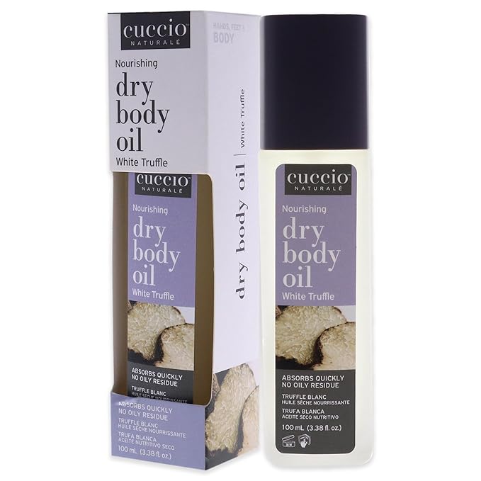C U C C I O Nourishing Dry Body Oil - White Truffle Naturale for Unisex - 3.38 oz Oil