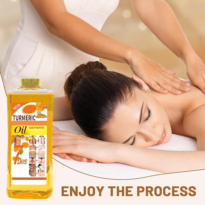 Soft 7 oil, Soft 7 Turmeric Oil, Soft 7 Turmeric oil for skin, Natural Moisturizing Nourishing for Face and Body Oil For All Skin Types