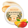 Princess Belle Mango Whipped Shea Body Butter, Body Moisturizer for Dry Skin, Smell Goods for Women, Leaves Skin Feeling Moisturized and Soft-200ml(6.8 floz)