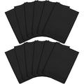 Tatuo 12 Pieces Korean Exfoliating Mitt Glove Italy Towel Body Skin Scrubber Exfoliating Scrubber for Remove Dead Skin Washcloth Korean(Small,Black)
