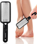 Foot File Callus Remover, Large Stainless Steel Foot Rasp, Heavy Duty Foot Scraper for Dead Skin and Hard Heels, Waterproof Pedicure Tools for at Home Foot Care