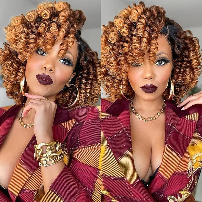 Perm Rods Large Hair Rollers for Natural Long Short Hair Styling Tool Hair Curlers Dark Orange Color