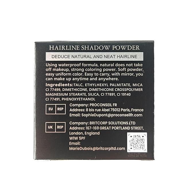Root Touch Up Powder for Women - SOVONCARE Wet Hairline Powder to Cover Gray Hair, Thinning Hair & Bald Spots, Waterproof Hair Color Cover Up（Light Blonde 0.14 Oz）