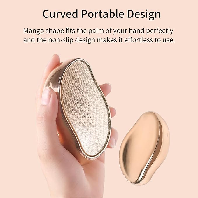 Nano Glass Foot File, Pedicure Tool and exfoliator, Glass Surface, Comfortable Hand and Foot Grinding Scraper for Wet and Dry feet, Removal Hard or Dead Skin, Suitable for Women or Men