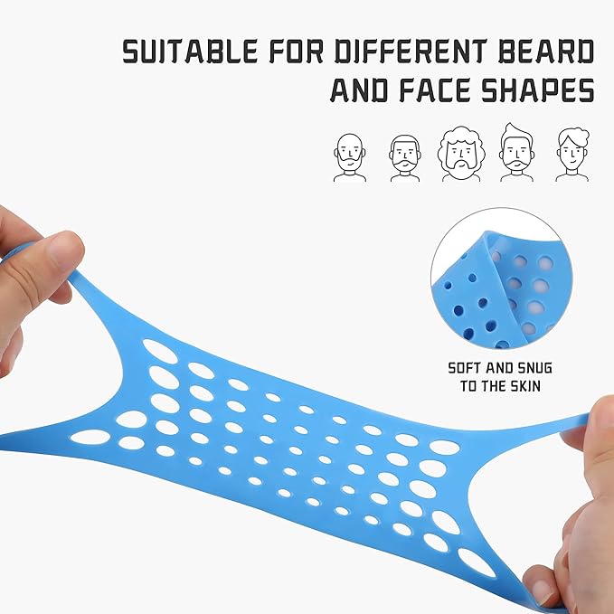 Oken Beard Shaper Neckline Guide Beard Shaping Tool, Mustache Shaver
