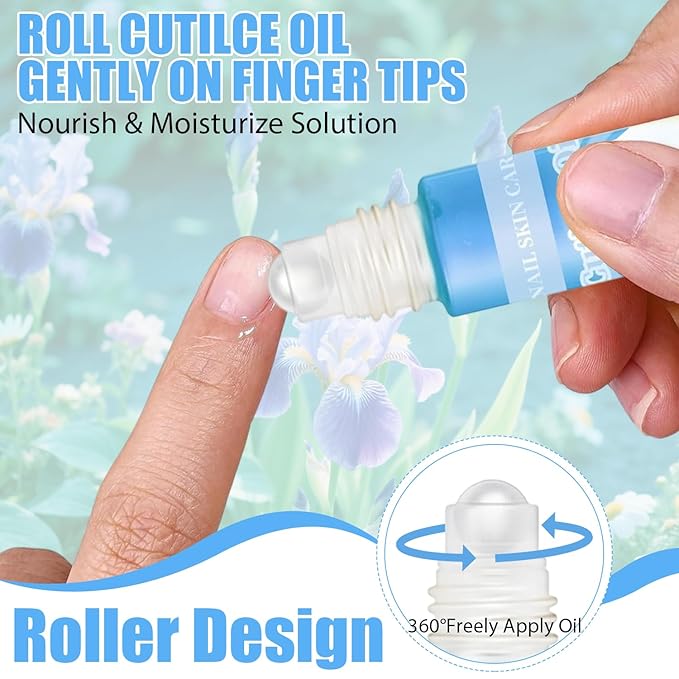 Natural Cuticle Oil for Nails Essential Oil Revitalizing Overnight Hydration for Dry Cuticles with Vitamin E Repaired Softener Nail Strengthener Protector for Damaged Skin