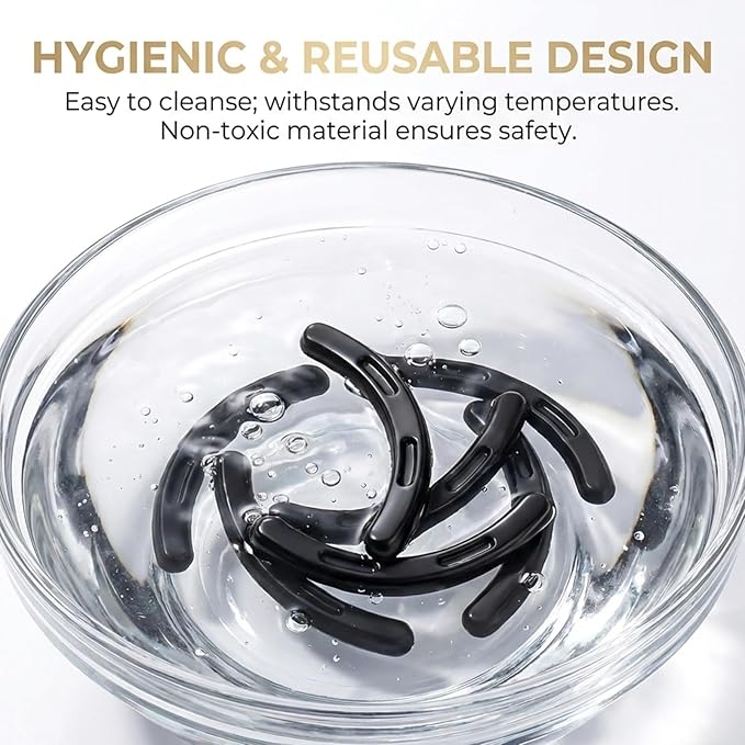 30Pack Compatible for Shiseido Eyelash Curler Refill Pads,Only Compatible with Shiseido Eyelash Curler,Silicone Replacement Pads (Not Include Curler)