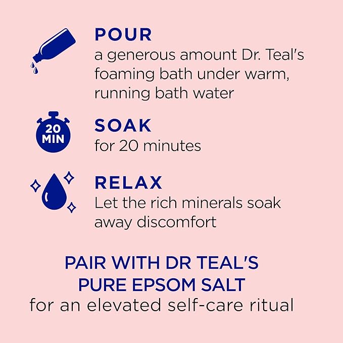 Dr Teal's Epsom Salt Magnesium Soak, Limited Edition Hawaiian Bliss, 3lbs
