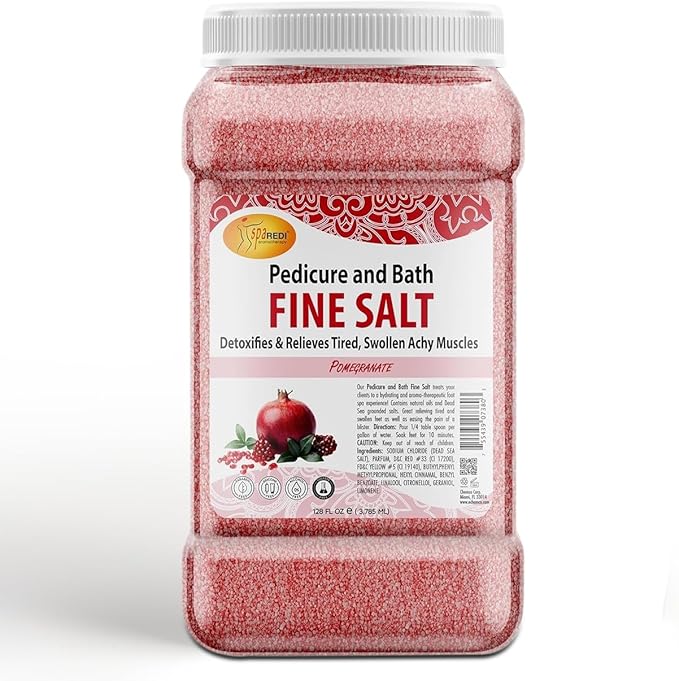 SPA REDI Professional Body Scrub - 2-in-1 Exfoliating & Moisturizing Suspension to Exfoliate & Hydrate in One Scoop for Deep Hydration and a Premium Client Experience 128 Oz