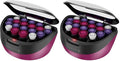 Remington Ionic Conditioning Hair Setter, 20 Velvet Rollers, 6 Large (1¼”), 10 Medium (1"), 4 Small (¾”), Blowout Style Hair Curlers (Pack of 2)