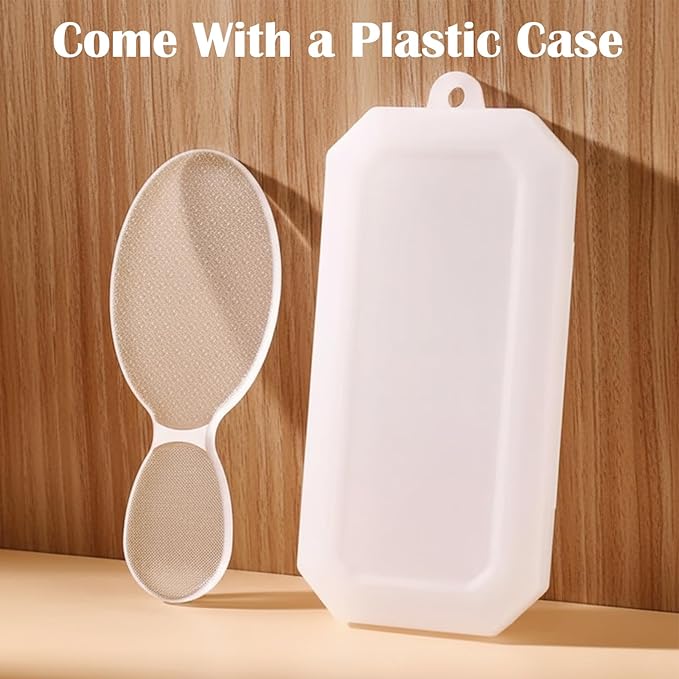 Nano Foot File, Foot Scrubber Callus Remover, Foot Care Pedicure Tool, Foot File with Nano-Level Grinding Points, Portable Foot Scrubber for Dead Skin Removal, Cracking, Wet and Dry Feet