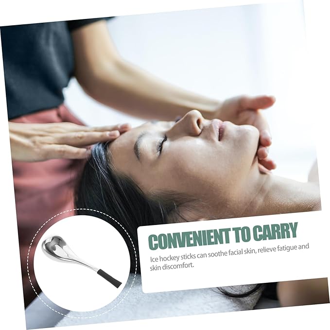 Ice Globes for Facial Massage Handheld Beauty Tool for Soothing and for and Treatments