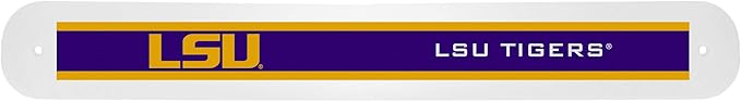 Siskiyou Sports NCAA LSU Tigers Unisex Travel Set Toothbrush and Travel Case, White, One Size