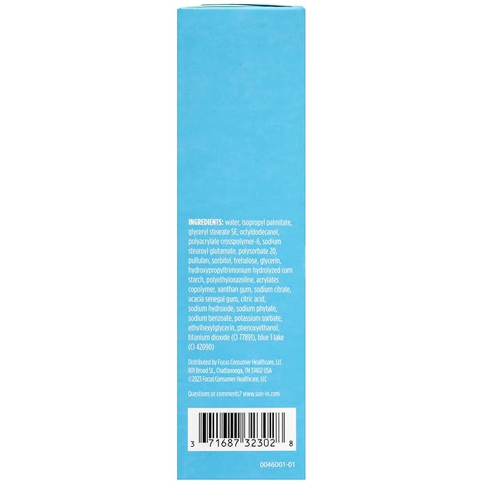 Fun In by Sun In Temporary Hair Color with Easy Brush Applicator for Kids, Teens & Adults - Washable One day color for Festivals, Events & Parties - All Hair Types