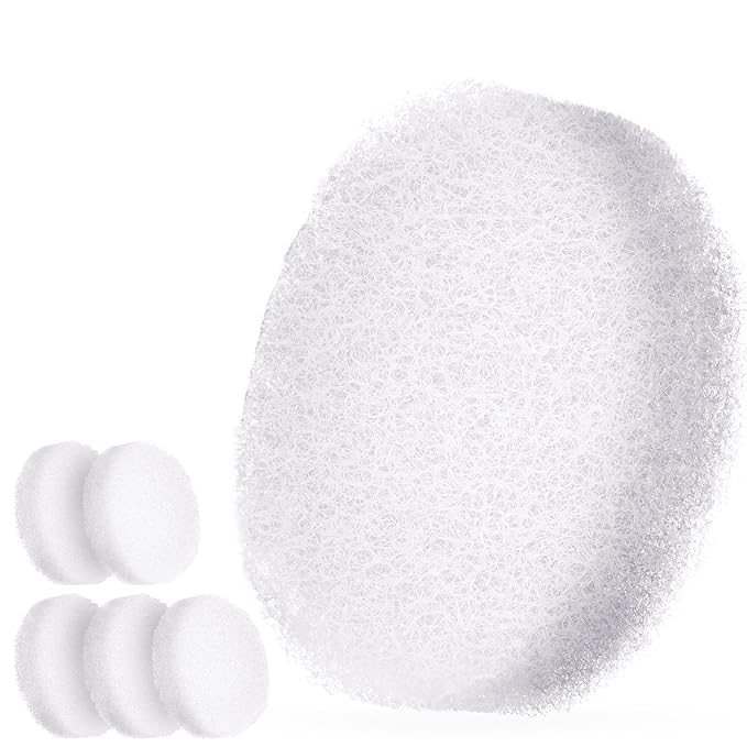 HartFelt Face Sponges for Cleansing and Gentle Exfoliating | Facial Compressed Sponges for Estheticians | Reusable Face Pads for Removing Dead Skin, Dirt & Makeup | Made in USA - Pack of 6