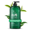 Botanic Hearth Eucalyptus & Tea Tree Body Wash – Refreshing & Invigorating Shower Gel for Men & Women, Helps Soothe Skin, Sulfate & Paraben Free – 16 fl oz
