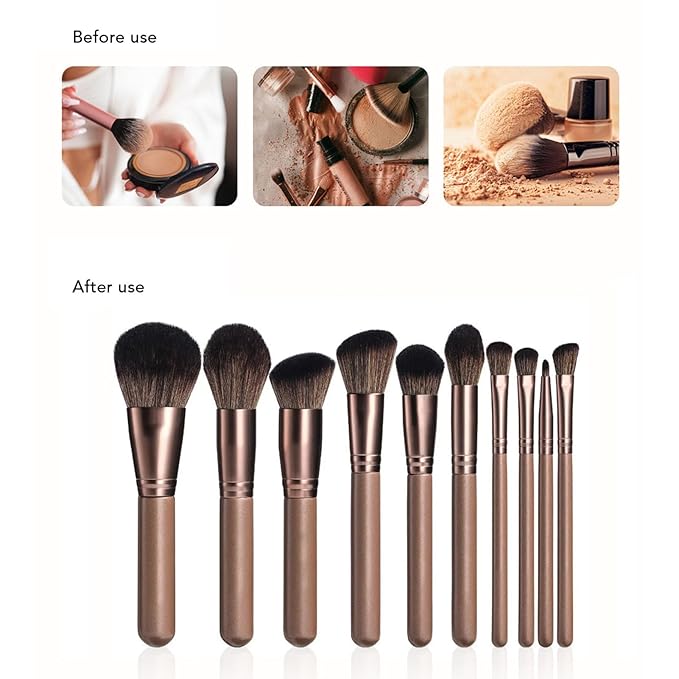 Electric Makeup Brush Cleaner Machine, Portable Automatic 2H 5H Drying Timer USB Cosmetic Brushes Cleaner Tool for All Size Beauty Makeup Brush Set, Contour, Eyeshadow