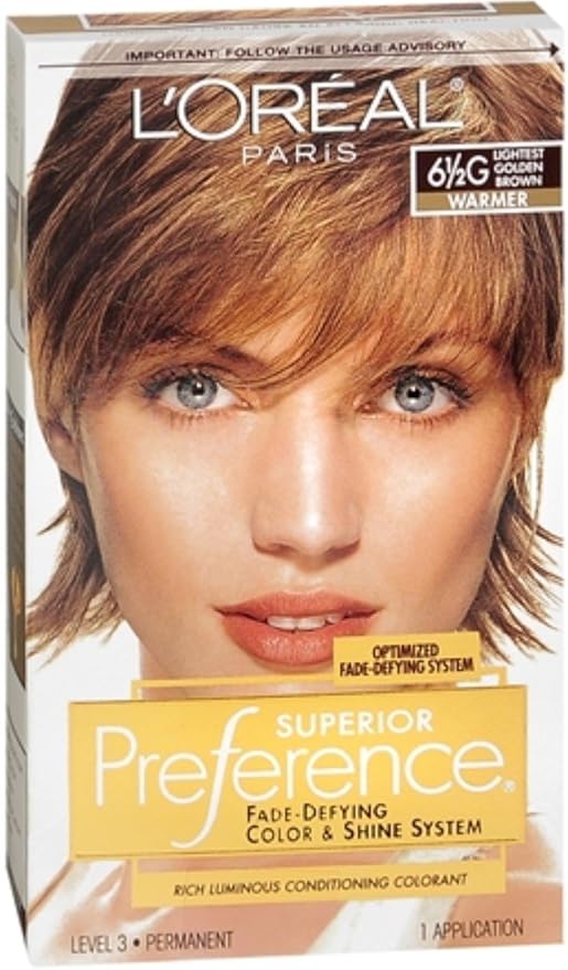 L’Oreal ParisSuperior Preference - 6-1/2G Lightest Golden Brown (Warmer) 1 Each (Pack of 5)