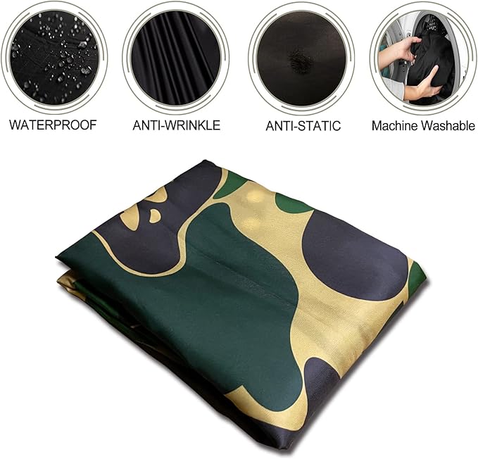 Barber Cape for Men Professional Hair Cutting Salon Cape with Snaps Waterproof Hairdressing Styling Cape- 63”× 56”