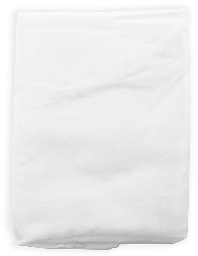 Betty Dain Lightweight Crinkle Nylon Hair Cutting/Styling Cape, Water Resistant, Ultra Lightweight Crinkle Antron Nylon, Repels Hair, Neck Snap Closure, Generous 54 x 60 Inch Size, White