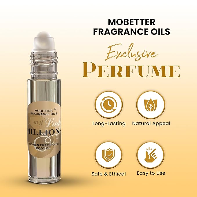 MOBETTER FRAGRANCE OILS My Lady Millions Women Perfume Body Oil
