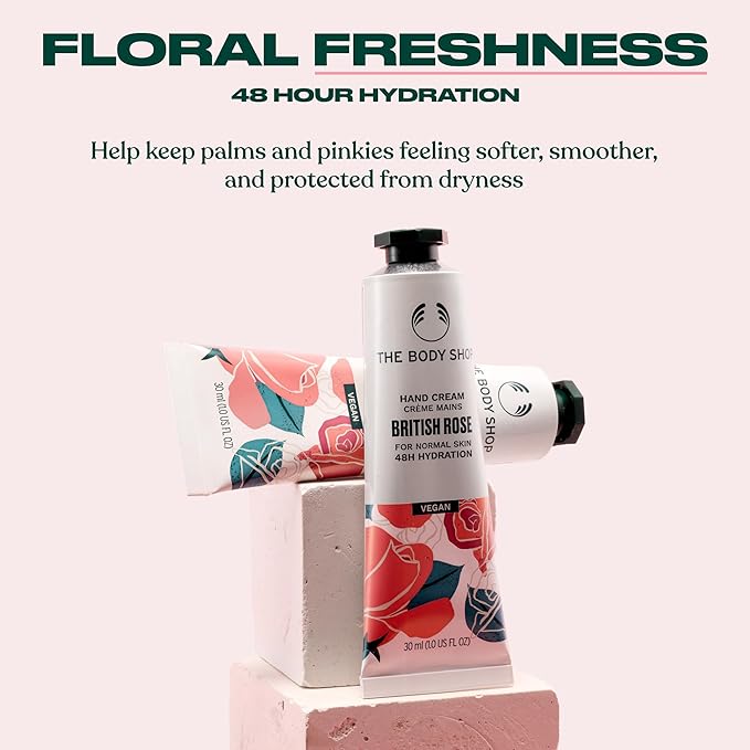 The Body Shop British Rose Hand Cream 30ml